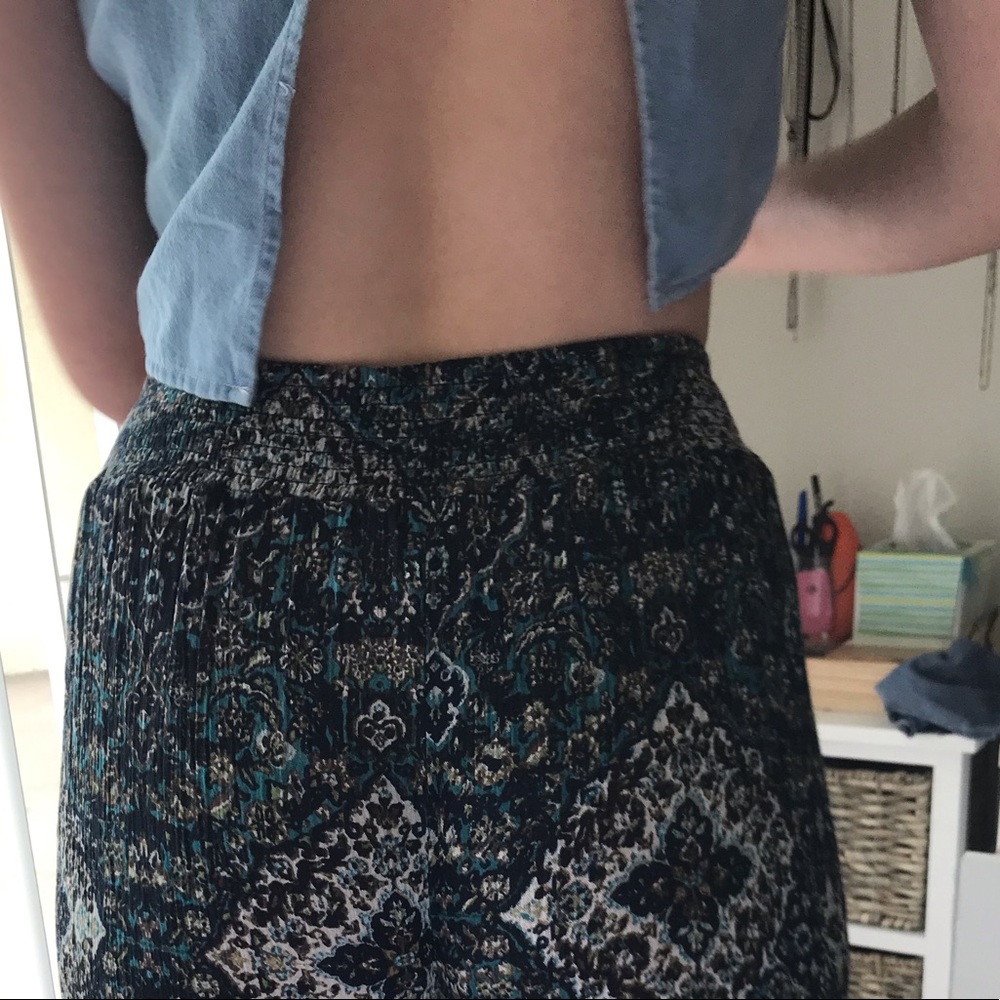 Denim top American apparel (open back) - Picture 2 of 2